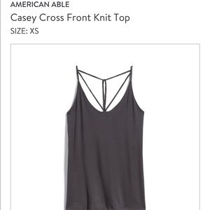 Grey Americanable top